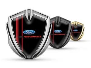 Ford Badge Auto Durevole Elegante Finitura Metallica